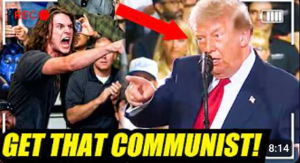 Trump STOPS when Communist heckler interrupts his speech – What happens next is unbelievable…