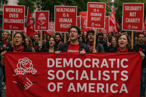 DSA leader admits group wants to abolish prisons, borders and lots more in kooky TV true-or-false