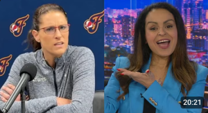 Lefties Losing It: Sophie Cunningham’s coach has a table thumping meltdown