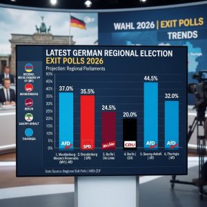 DEVELOPING: German Election Exit Polls Show Rightwing AfD Ahead of Ruling SPD in Mecklenburg-Western Pomerania, Coming in Third in Berlin – Merz REFUSES TO RESIGN Despite Two Humiliating Defeats