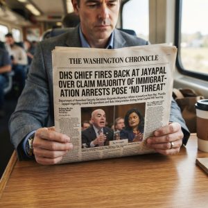 DHS chief fires back at Jayapal over claim majority of immigration arrests pose ‘no threat’