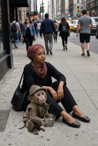 Ilhan Omar Emerges from Hiding to Beg for Money on TikTok