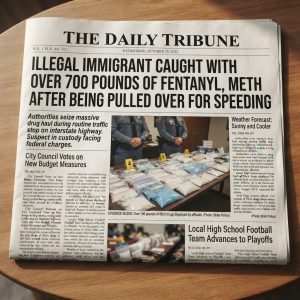 Illegal immigrant caught with over 700 pounds of fentanyl, meth after being pulled over for speeding