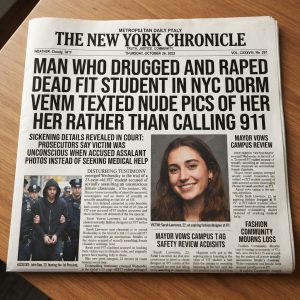 Man who drugged and raped dead FIT student in NYC dorm texted nude pics of her rather than calling 911: feds